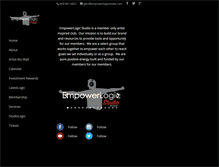 Tablet Screenshot of empowerlogicstudio.com